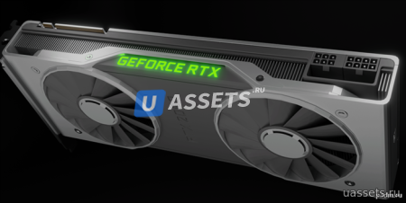 3D Model Nvdia GeForce RTX 2080