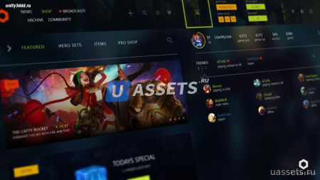 MOBA UI KIT