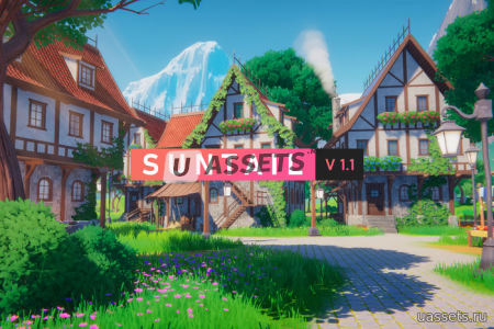 SUNTAIL - Stylized Fantasy Village