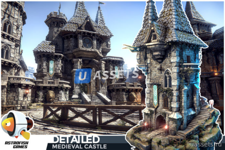 DETAILED - Medieval Castle