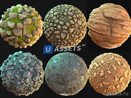 Terrain PBR textures VOL 2