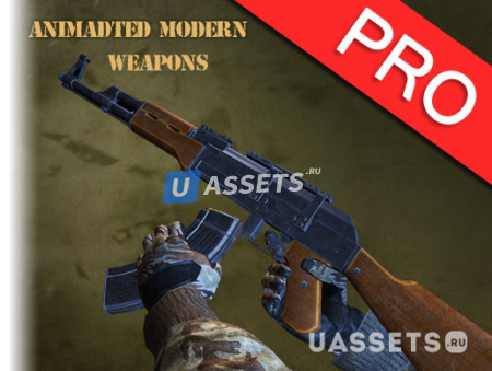 Animated Modern Weapons + Arms (SMGs and Assaults)+ SFX
