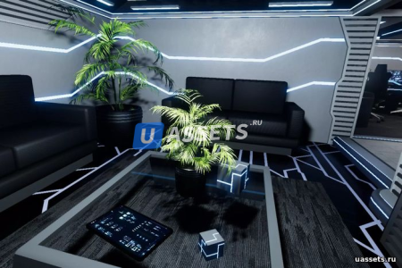 Futuristic Scifi Interior