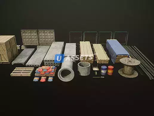 Realistic Construction Props Pack