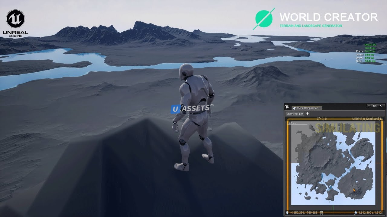 World Creator Bridge 1.0 UE5