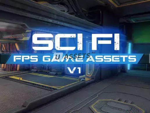 FPS/Survival Sci-Fi game assets v1