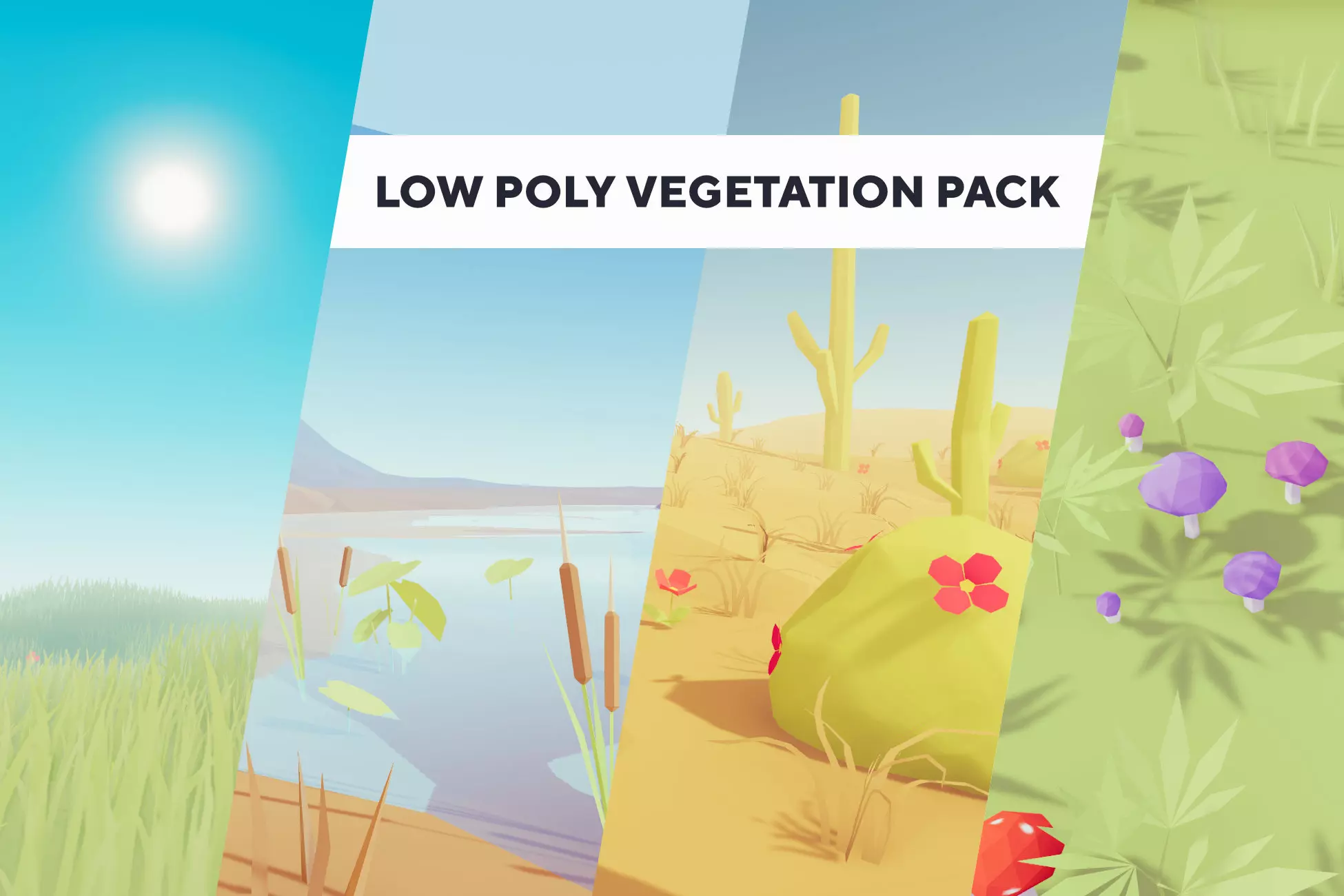 Low Poly Vegetation Pack