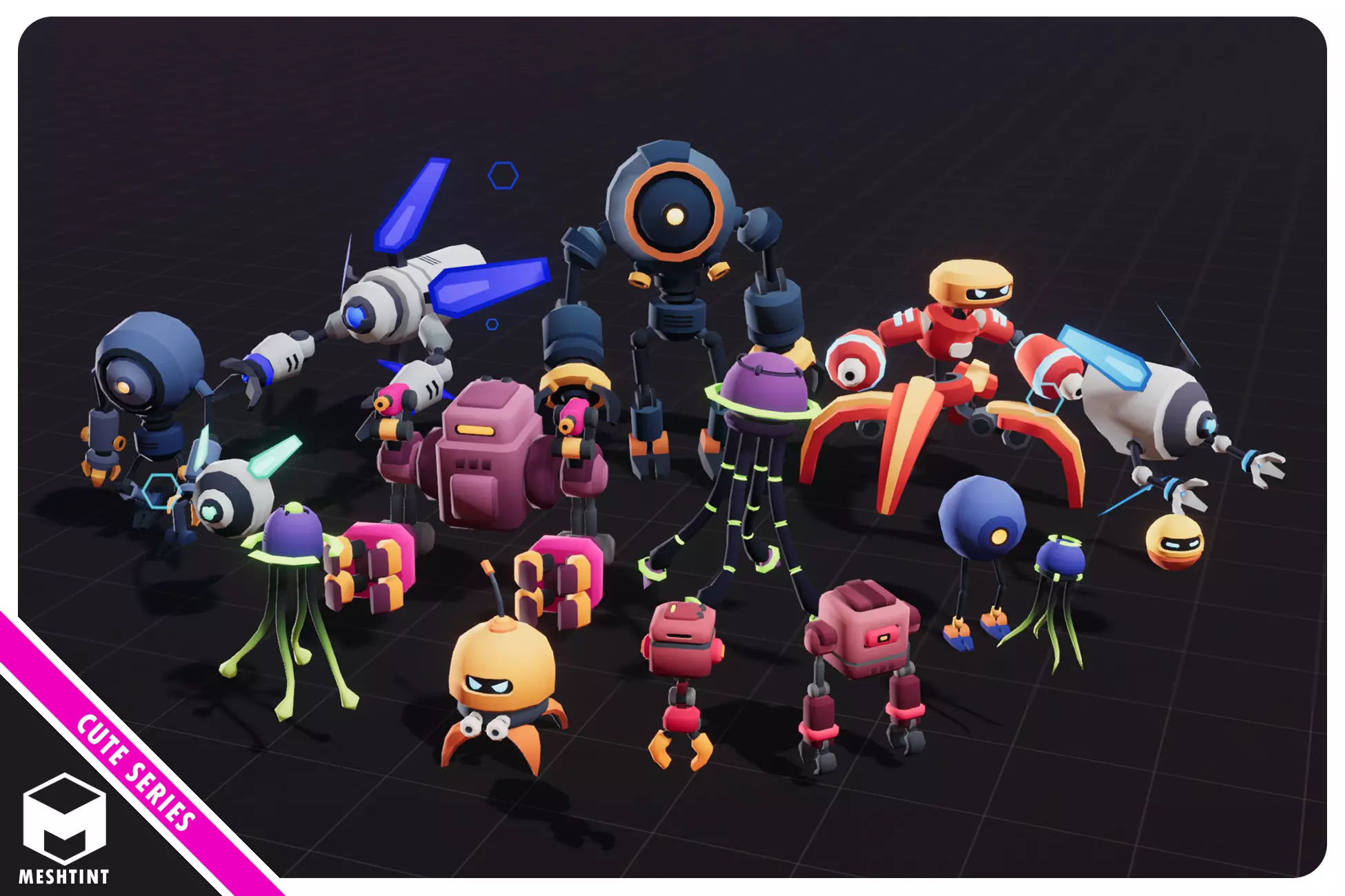 Robots Ultimate Pack 01 Cute Series
