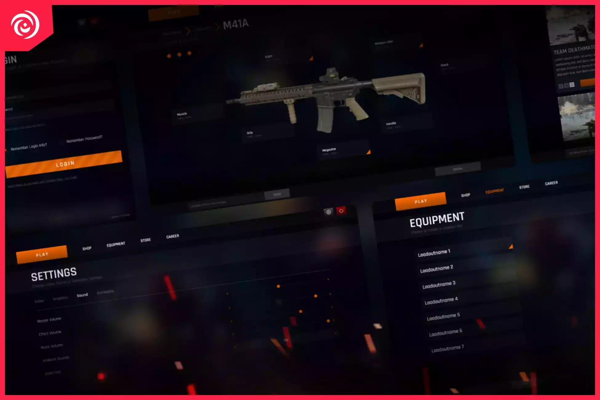 Shooter Game User Interface Starter