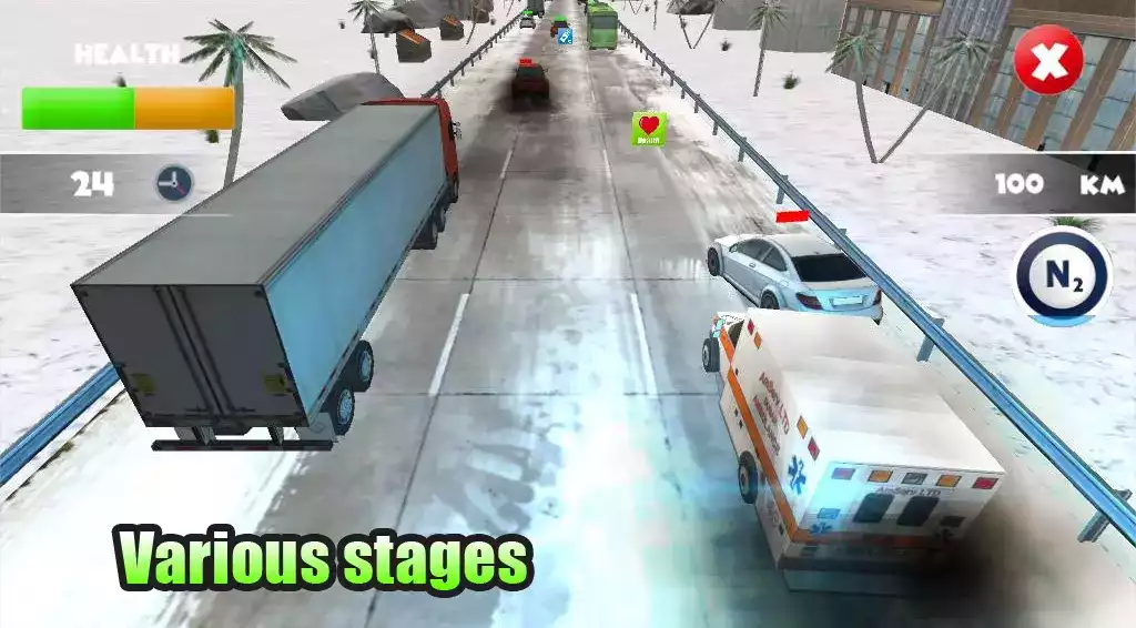 Traffic Race : Crash Template 2022
