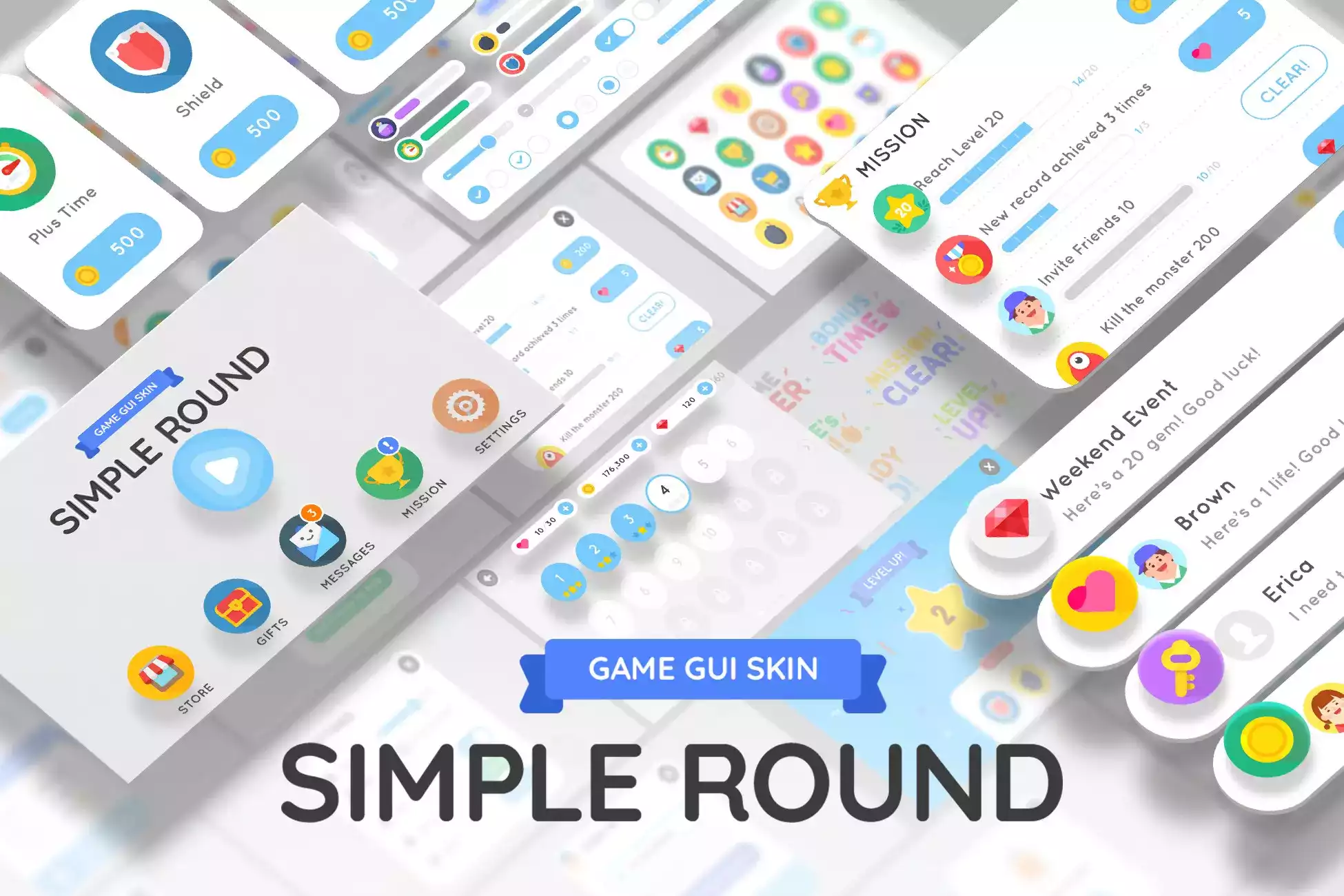 GUI Kit - Simple Round