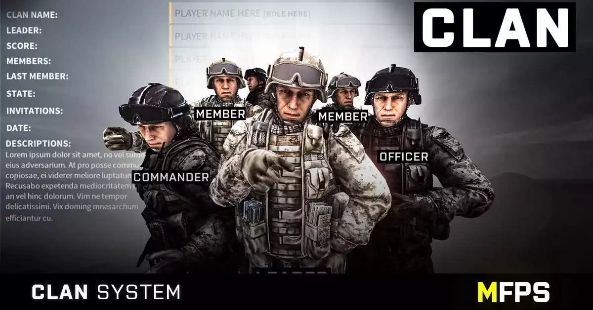 MFPS Clan System