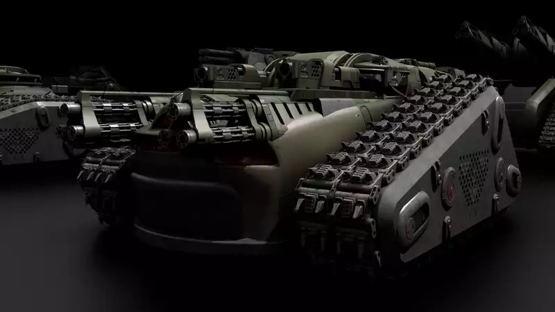 Kitbash3D – Veh Tanks