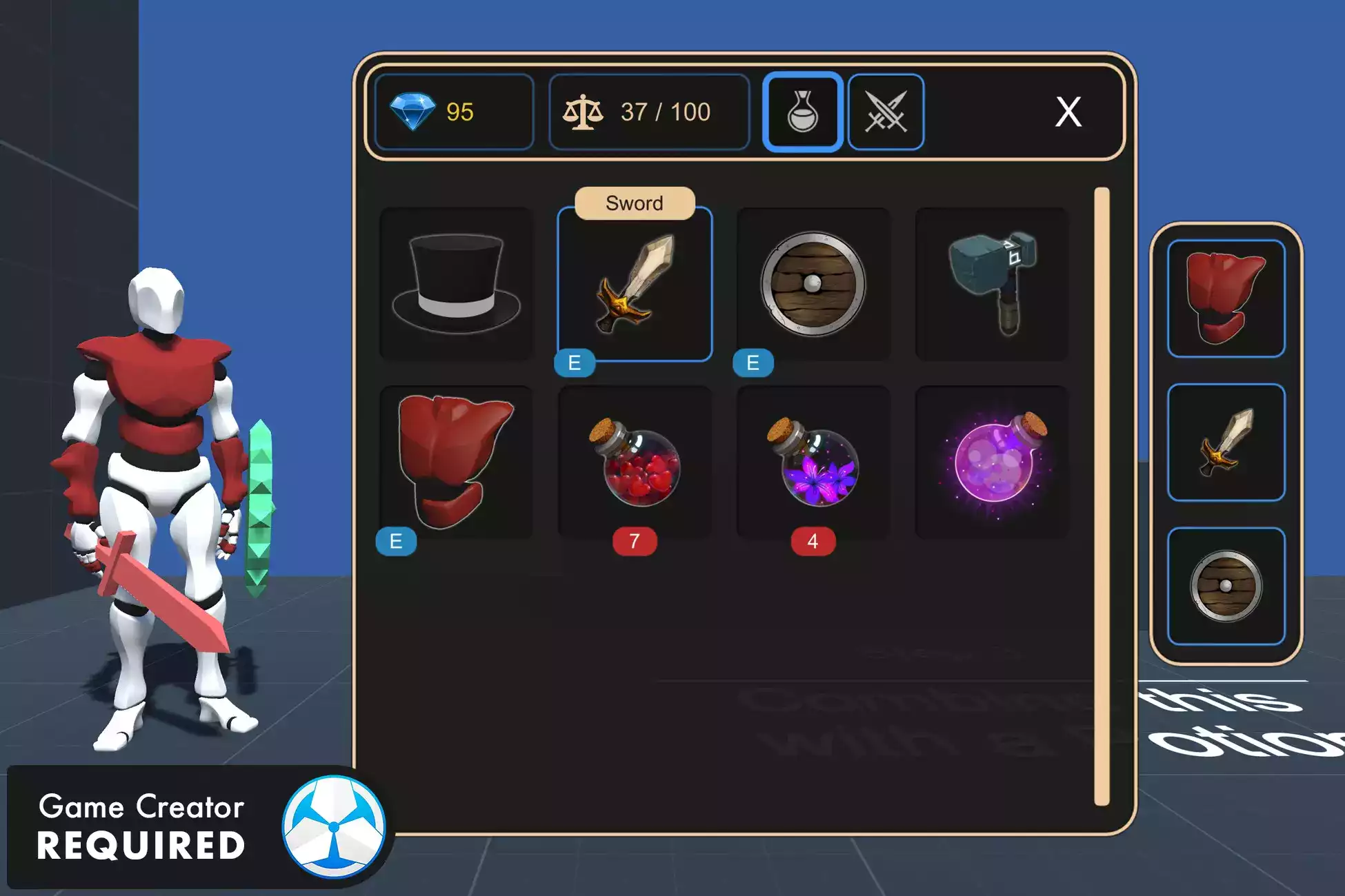 Inventory (Game Creator 1)