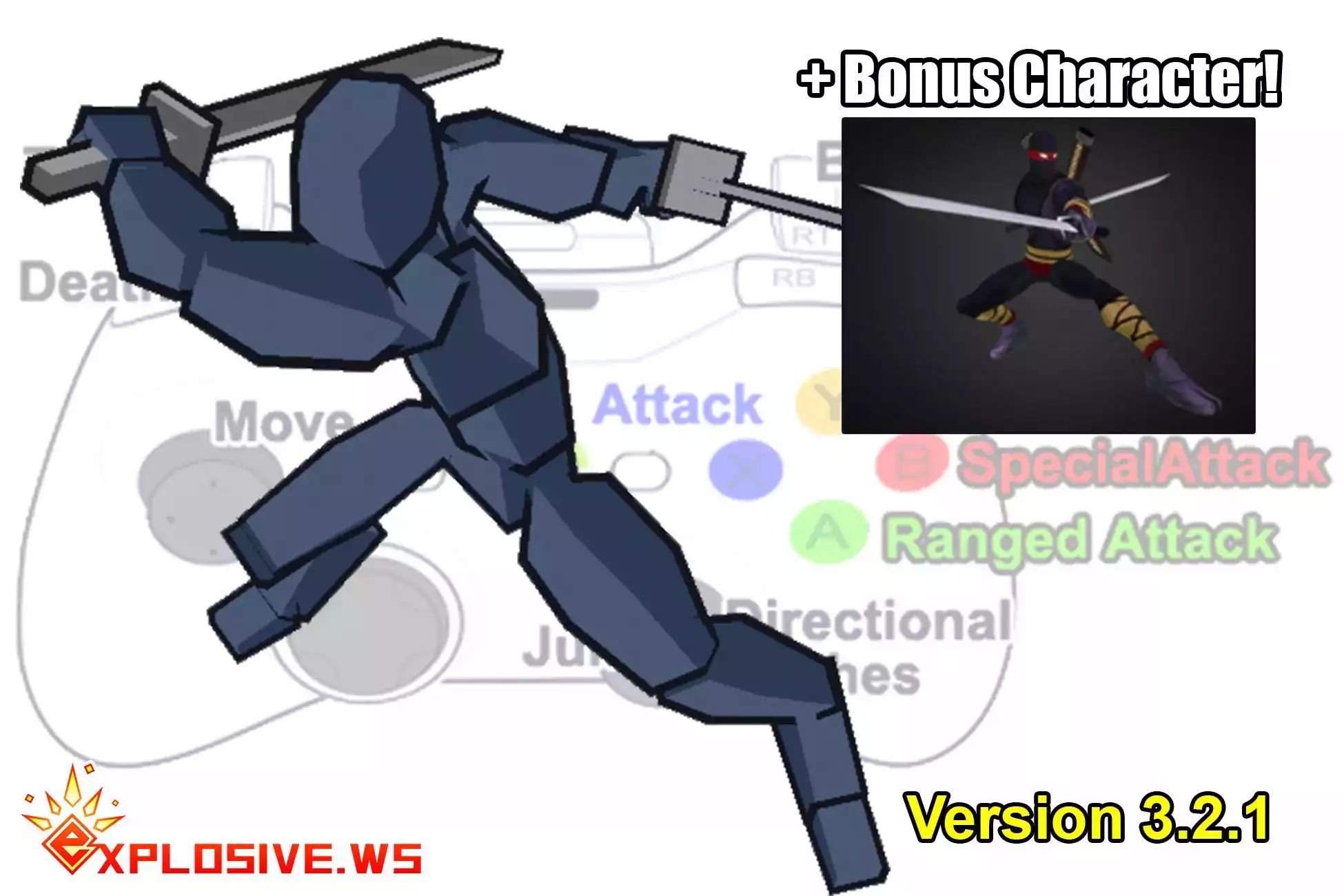 Ninja Warrior Mecanim Animation Pack