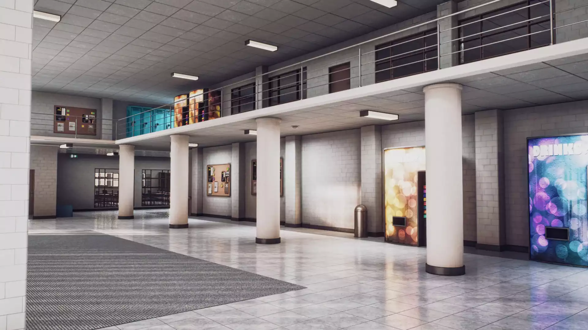 Clean/Horror School Environment
