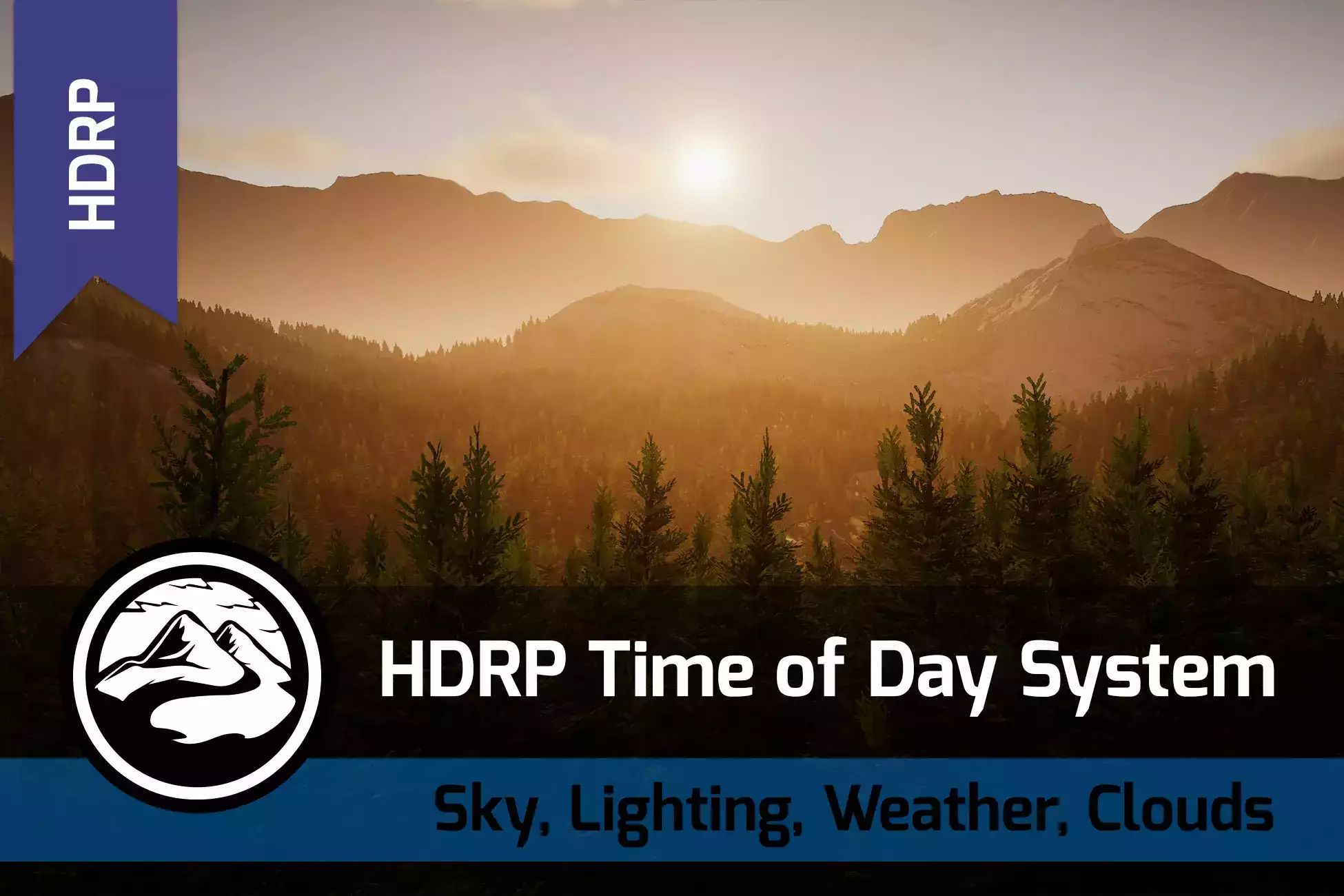 HDRP Time Of Day - Lighting Weather Clouds