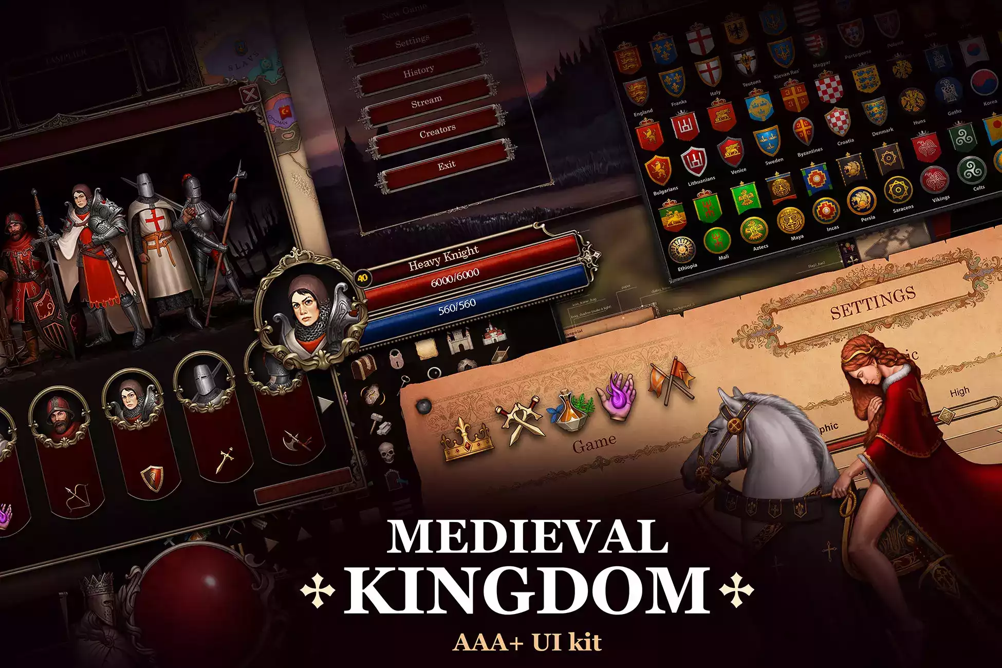 Medieval Kingdom UI