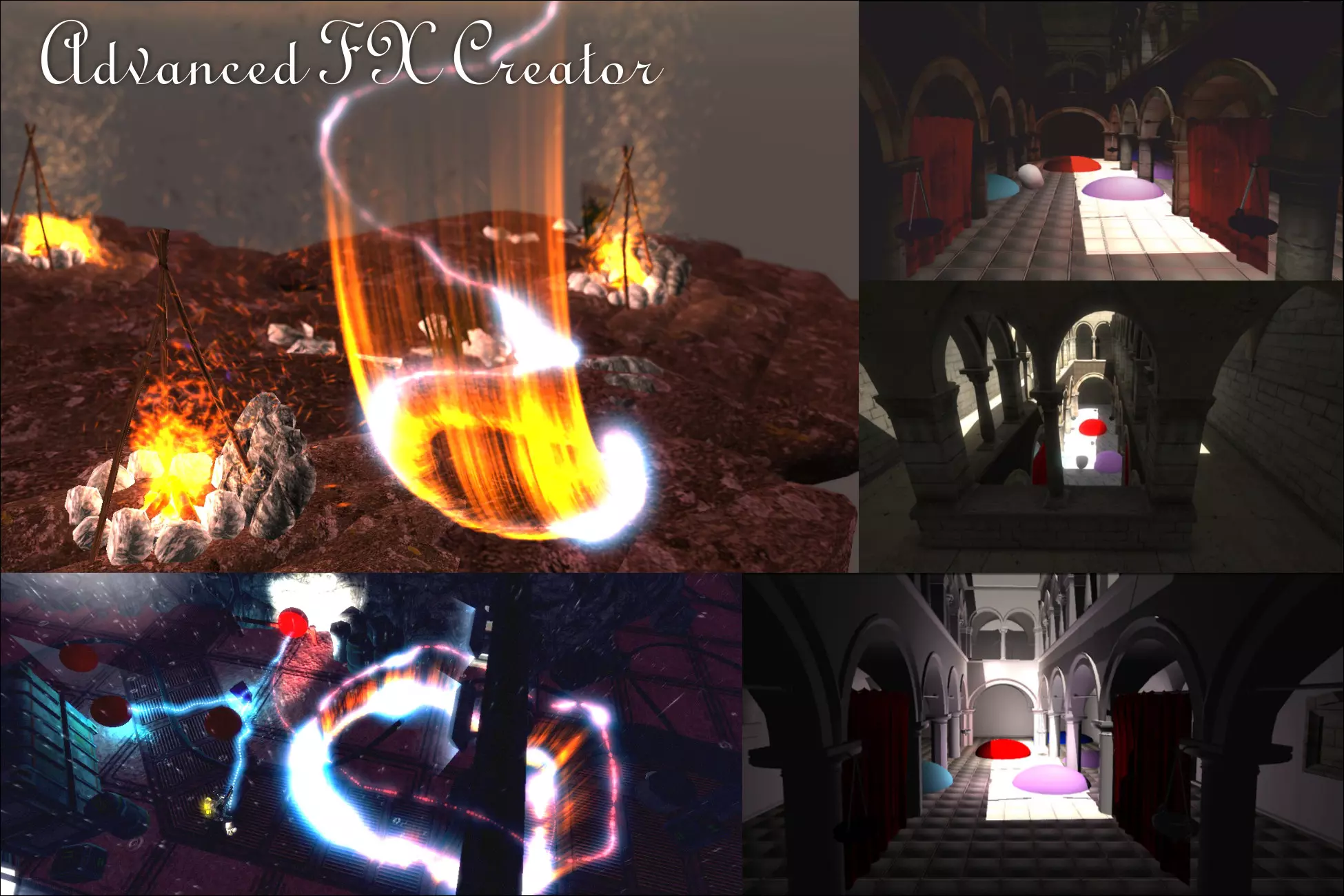 Advanced FX Creator - Decals, Particles, Radiosity & Splines