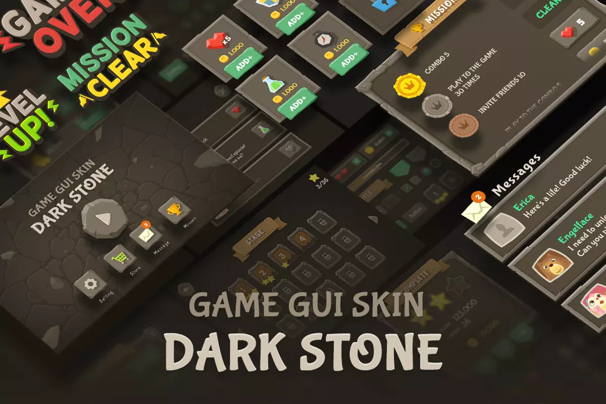 GUI - DarkStone