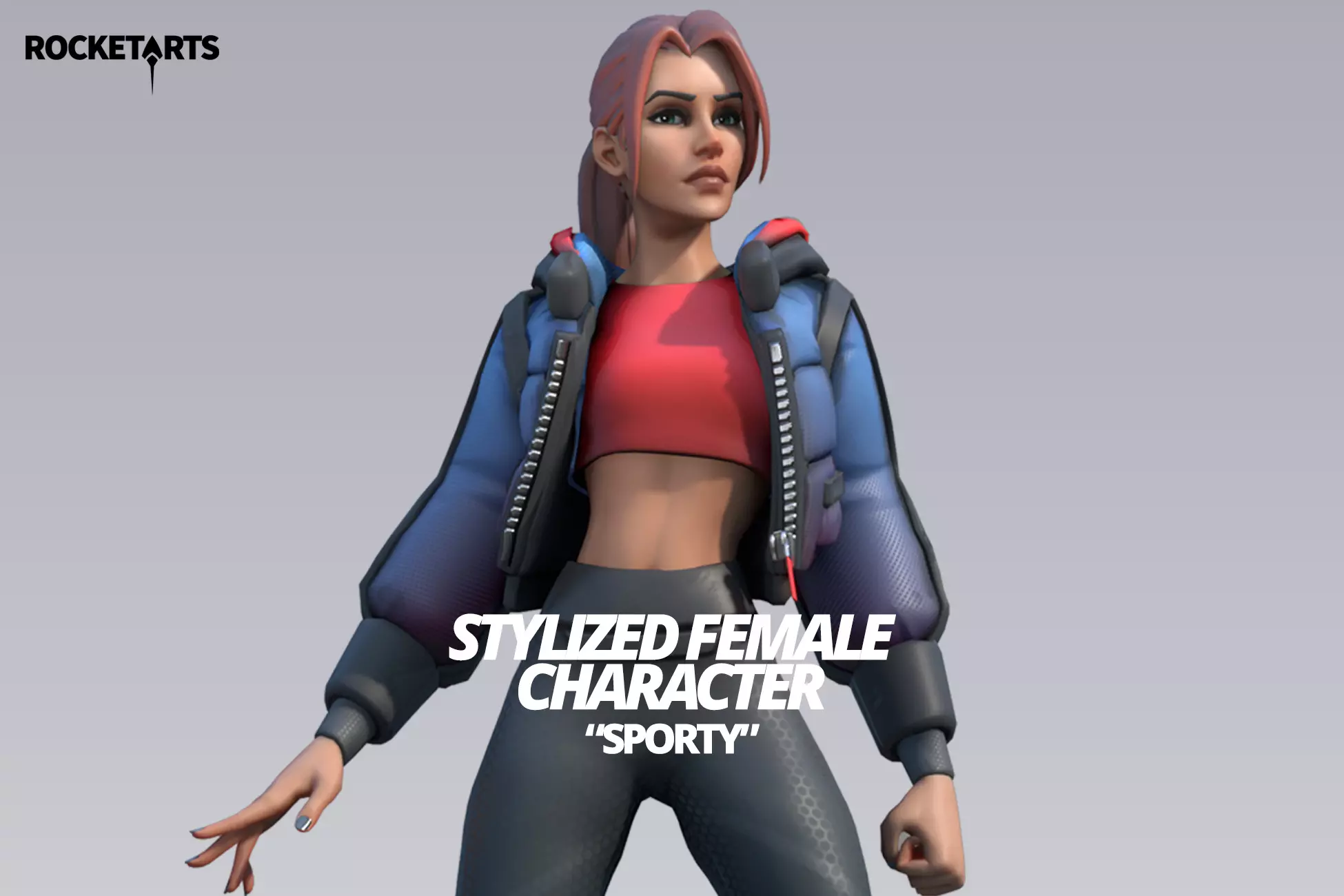 Stylized Modular Character (Female)