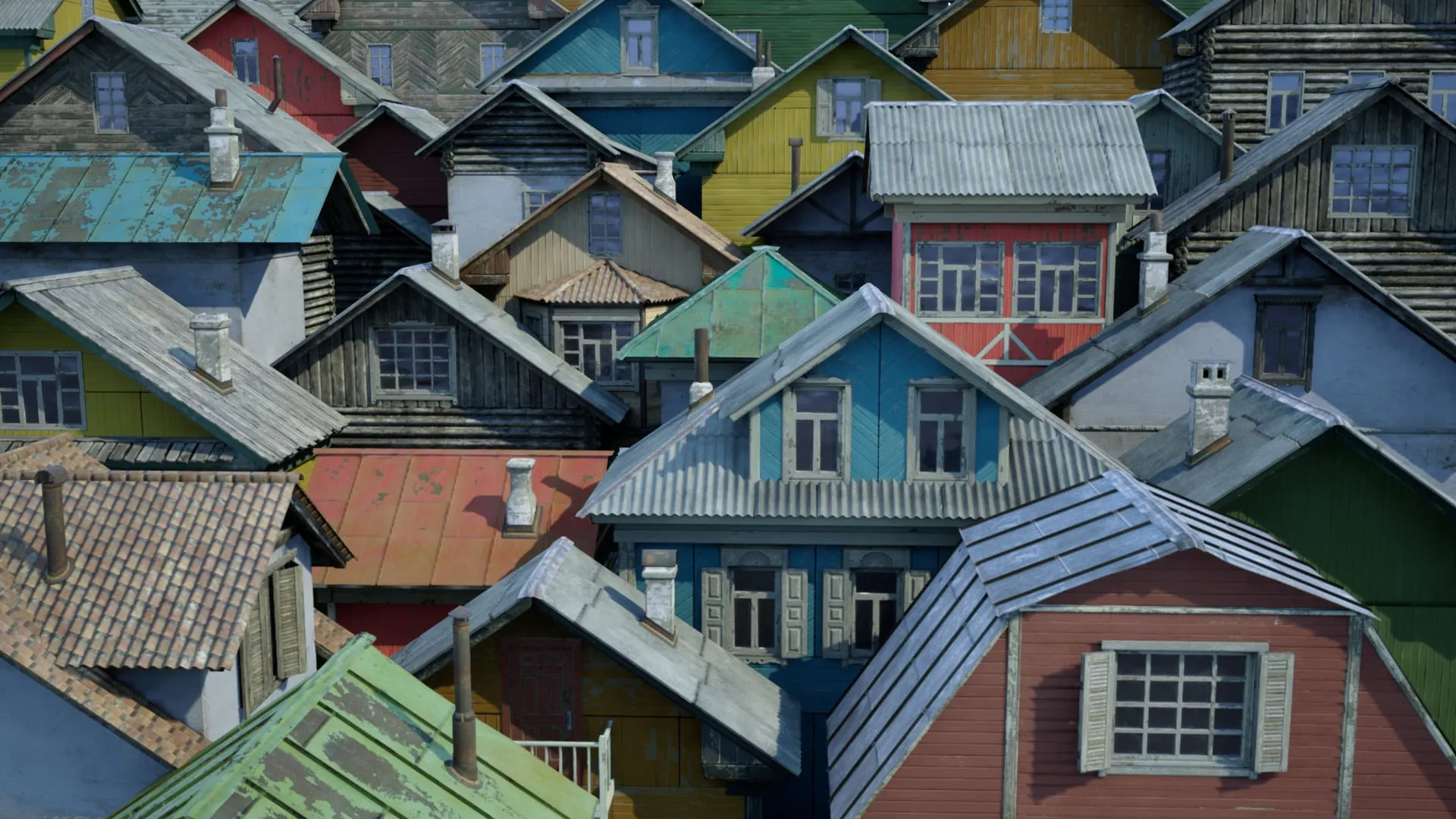 Village Houses Modular Pack