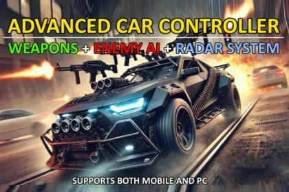 Car Controller with Shooting Capabilities for Both Mobile and PC