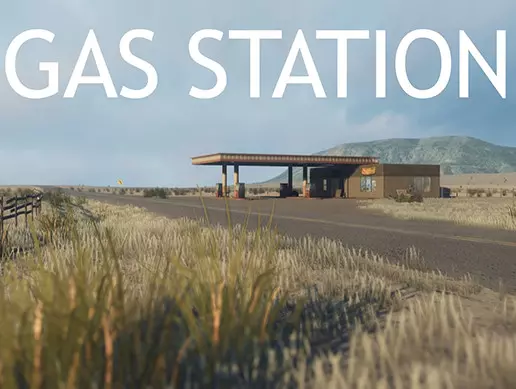 Road Gas Station