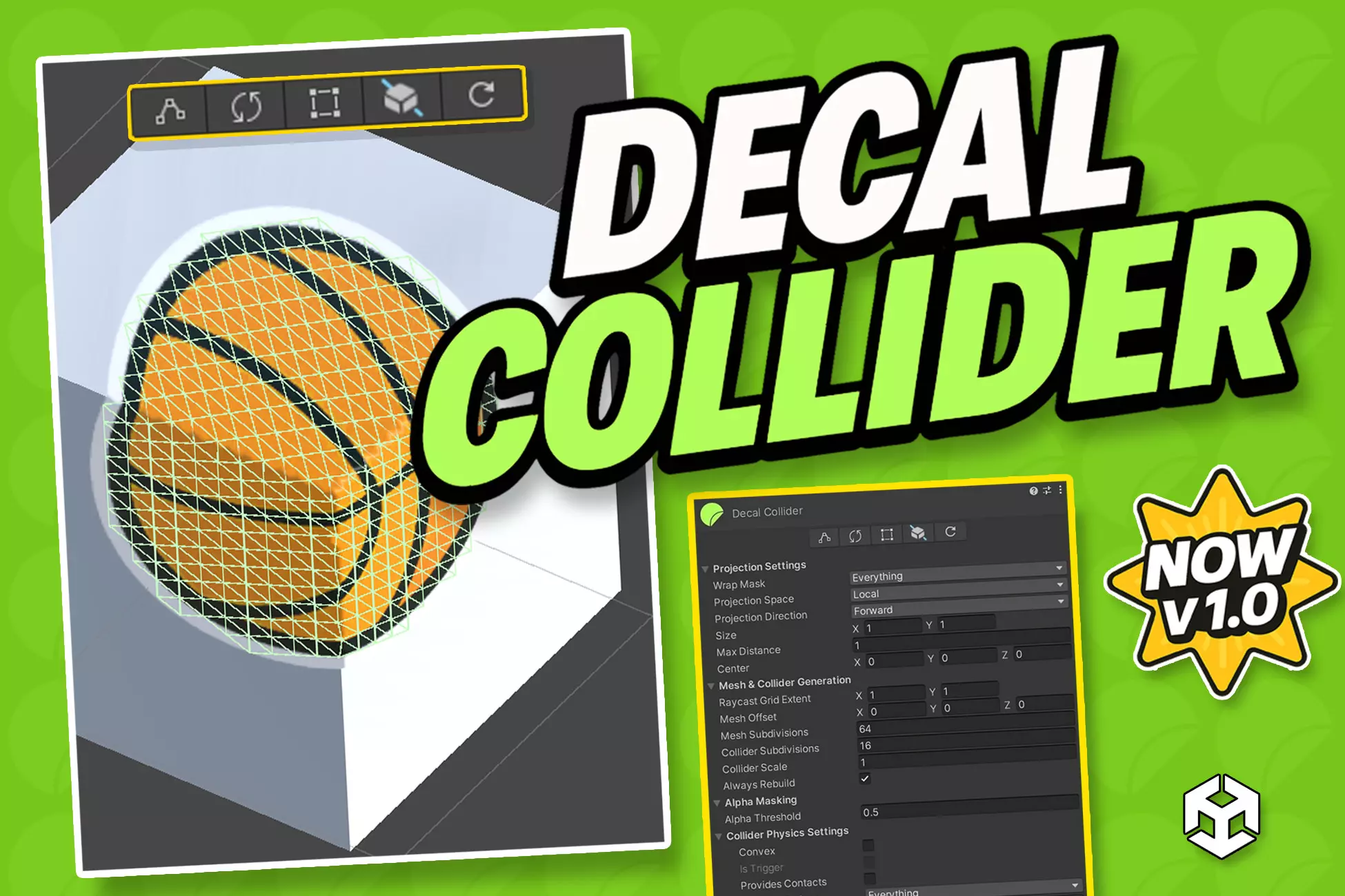 DECAL COLLIDER – Ultimate Runtime Mesh & Collision Decals