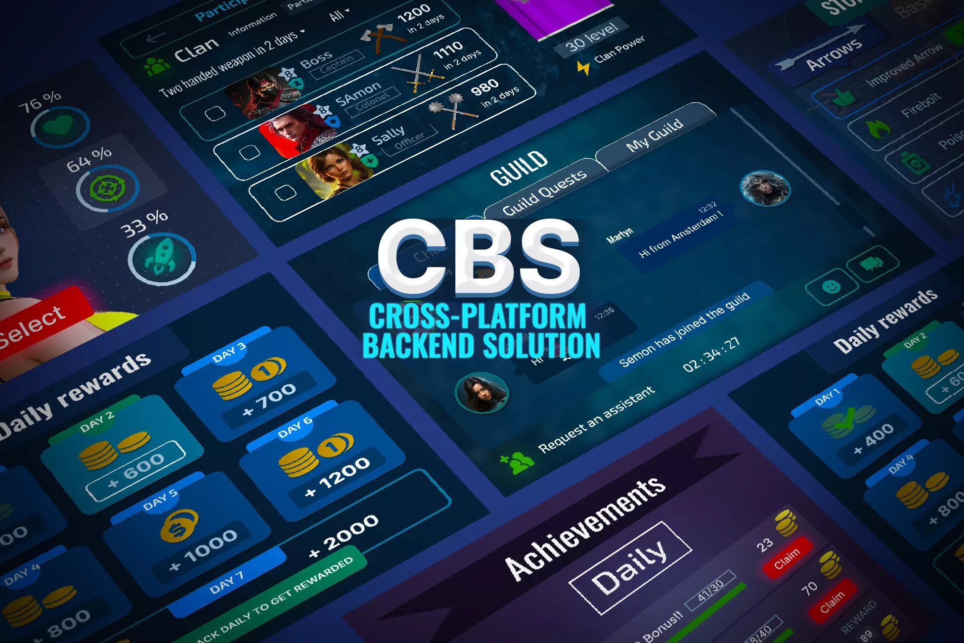 CBS - Cross-platform Backend Solution (PlayFab)