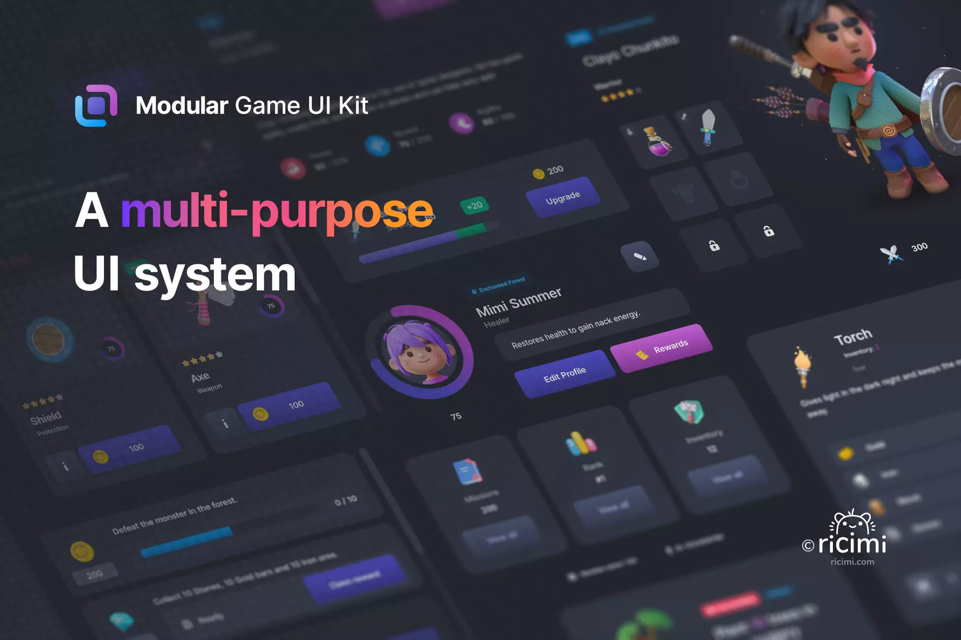 Modular Game UI Kit