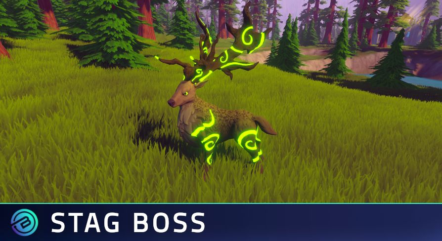 Stylized Stag Boss - RPG Forest Animal