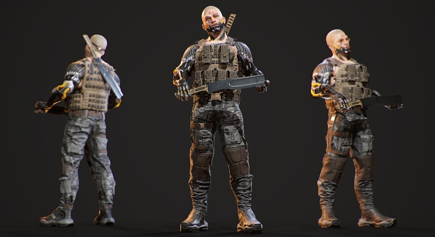 Cyborg Mercenary