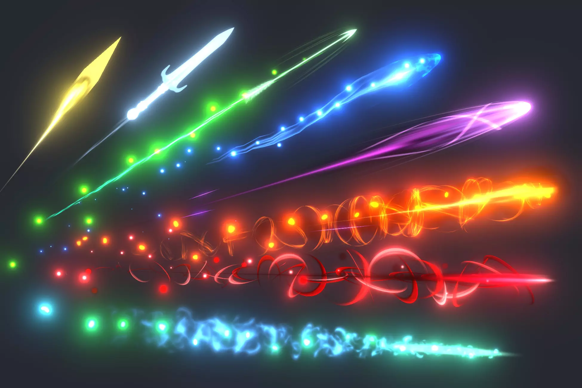 AAA Stylized Projectiles Vol 1