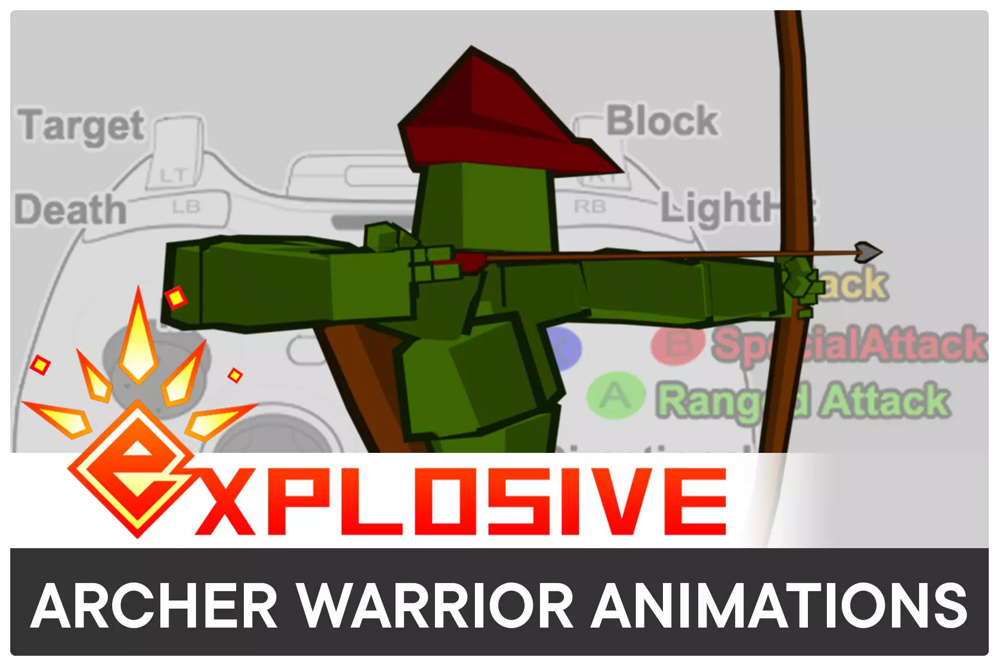 Archer Warrior Mecanim Animation Pack