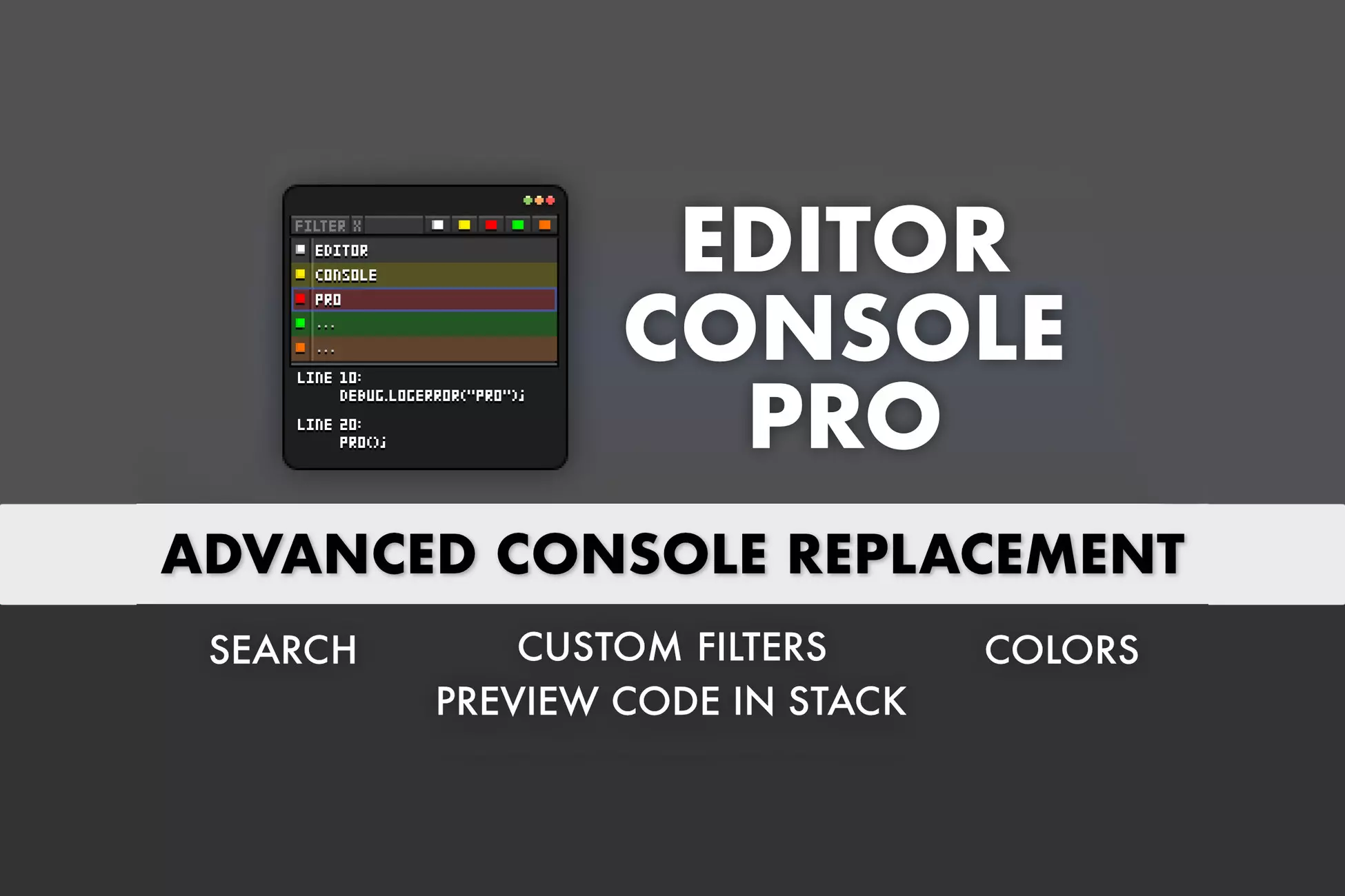 Editor Console Pro