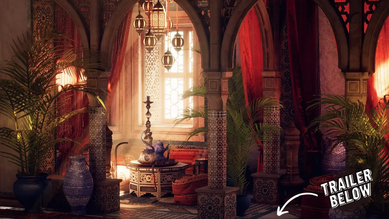 Arabian Palace - A Middle Eastern Environment (Arabian Palace, Middle East)