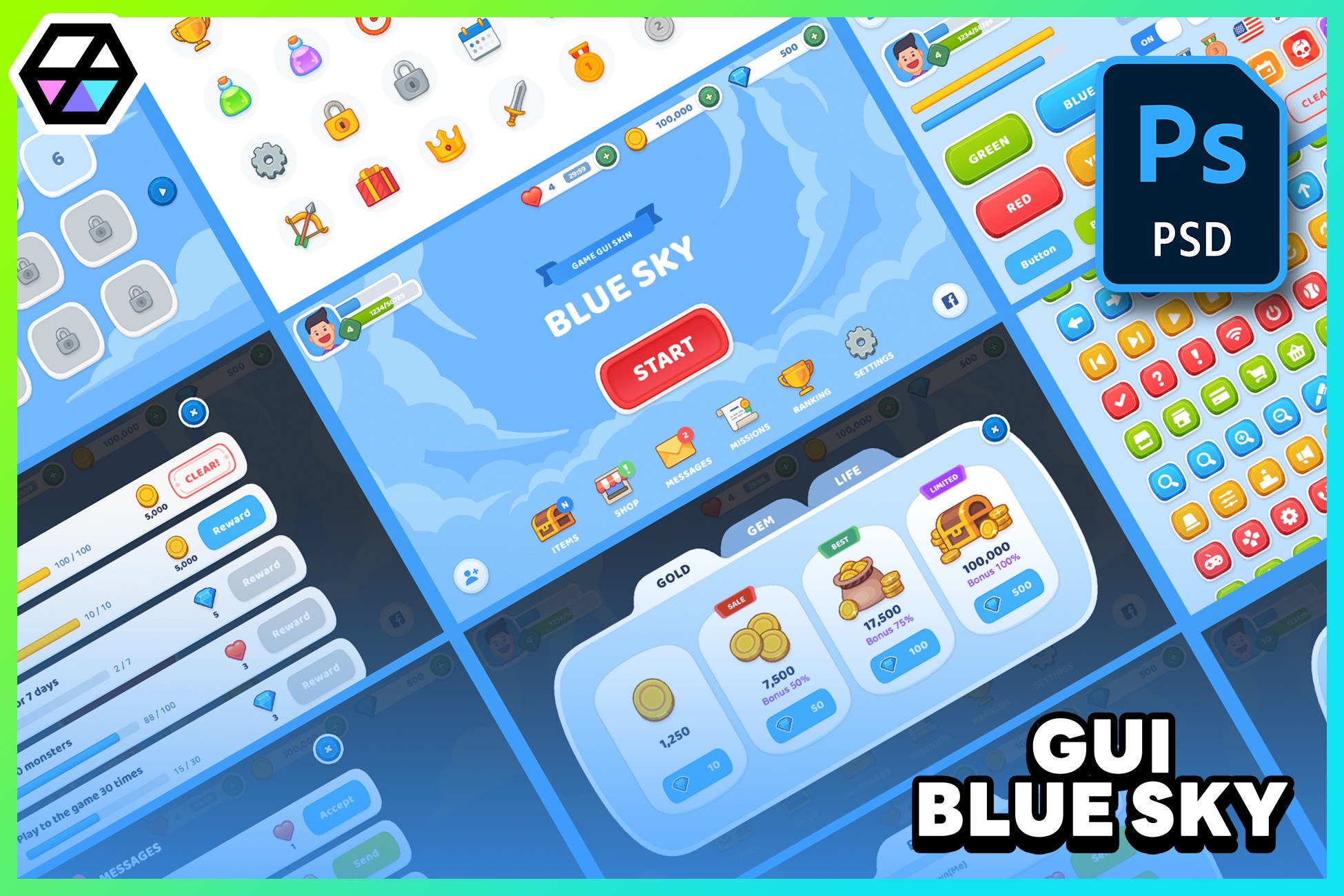 GUI - BlueSky