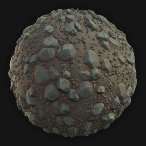 Ground With Rocks 03