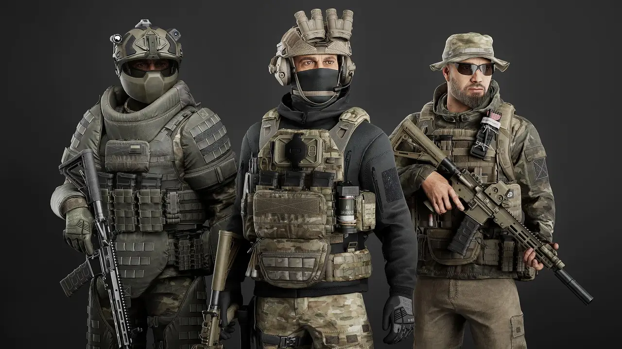 Modular Military Character