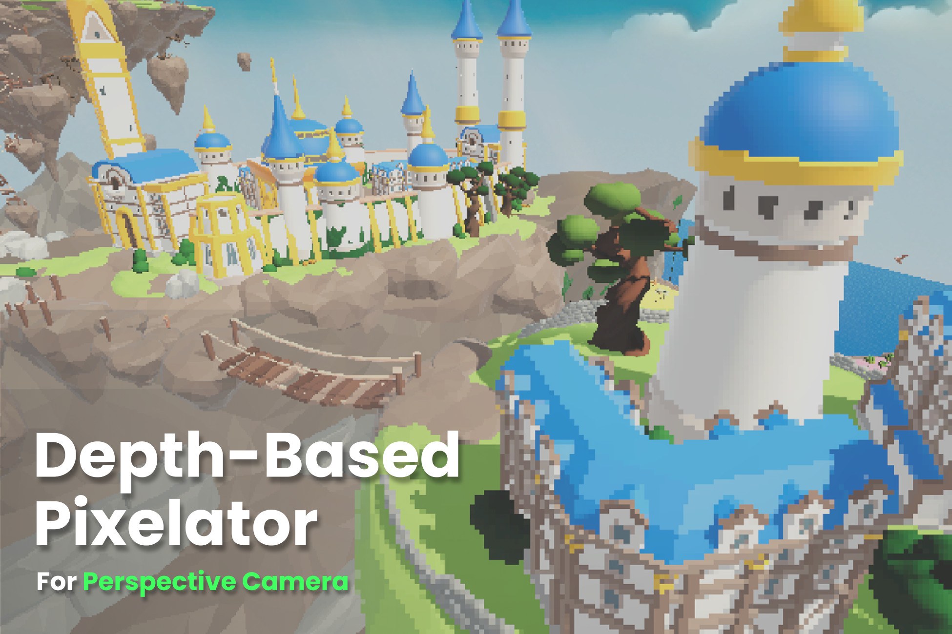 Depth Based Pixelator - Pixelize Your 3D Scenes