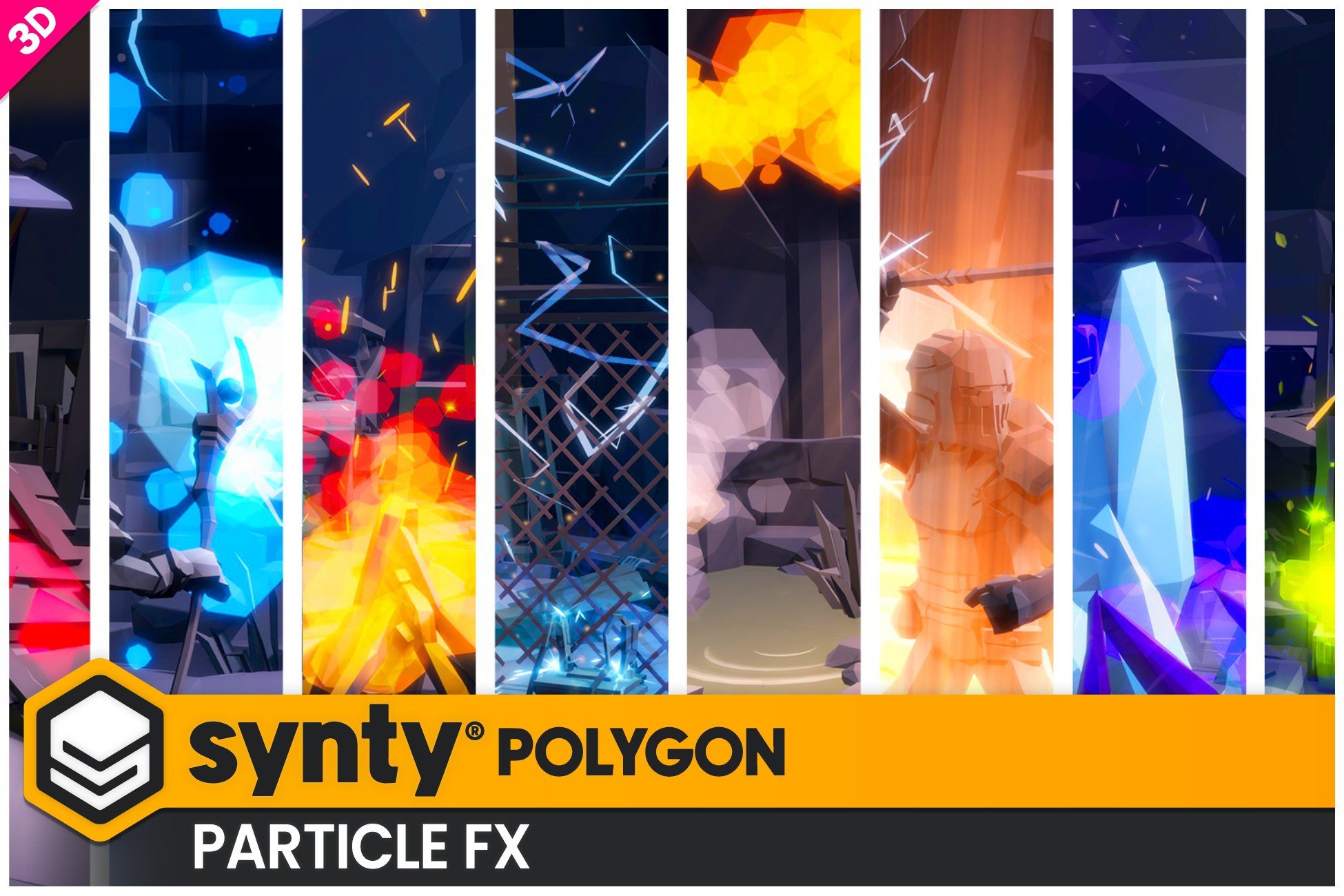 POLYGON - Particle FX Pack - Art by Synty