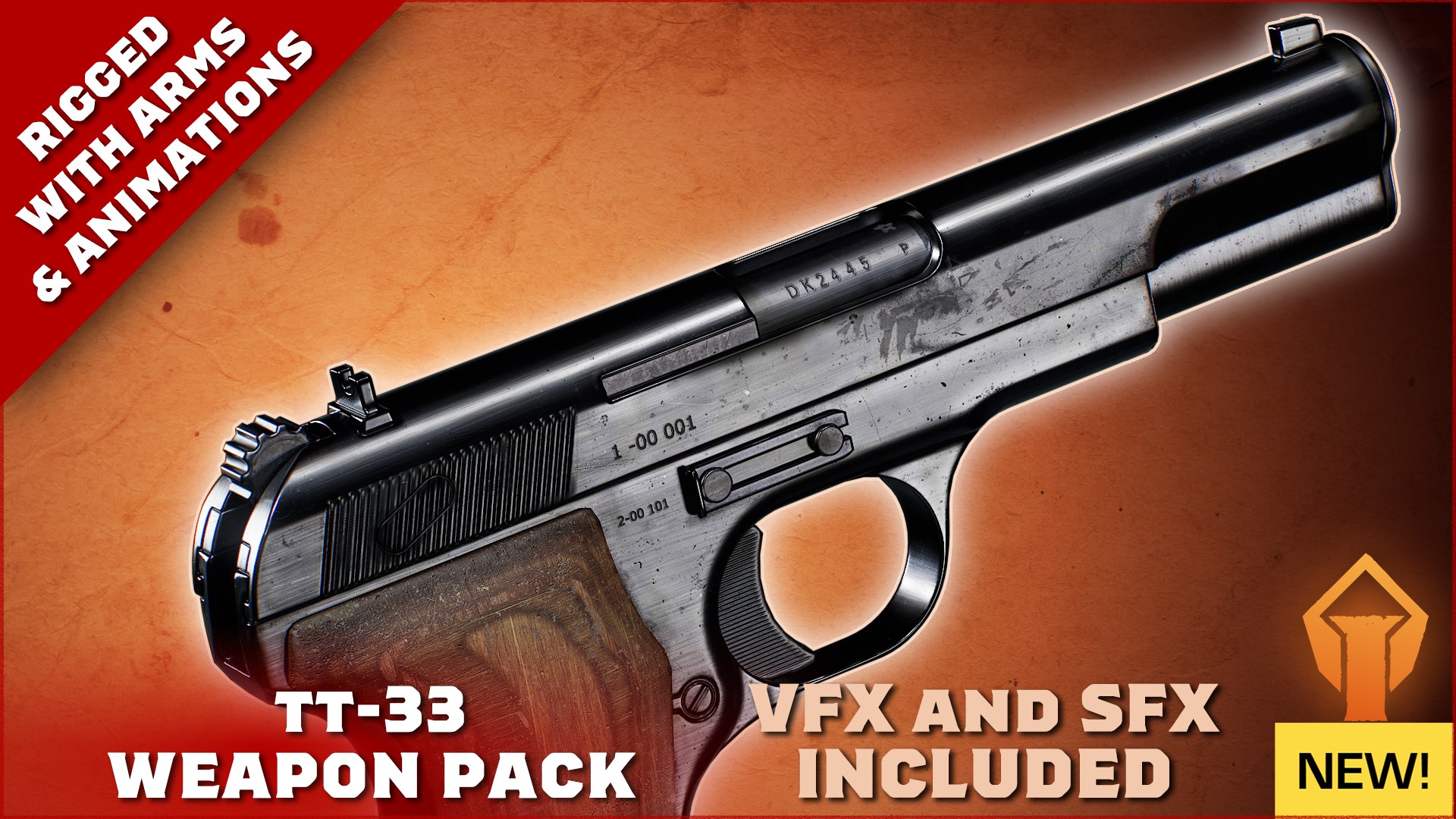 Animated TT-33 FPS Gun Pack