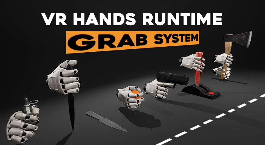 VR Hands Grab System (Legacy version)