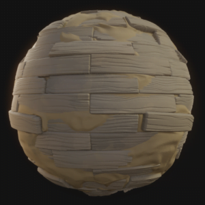 Wood Planks With Sand 01