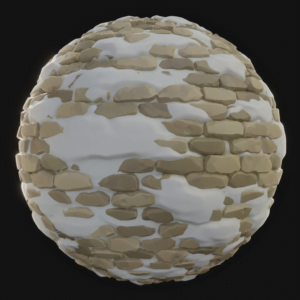 Ground Tiles With Snow 01