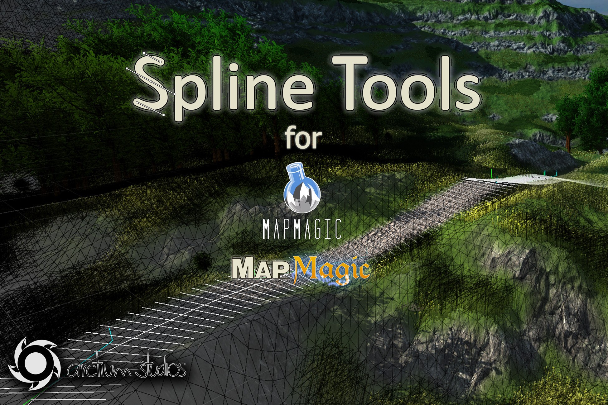 Spline Tools for MapMagic & MapMagic 2