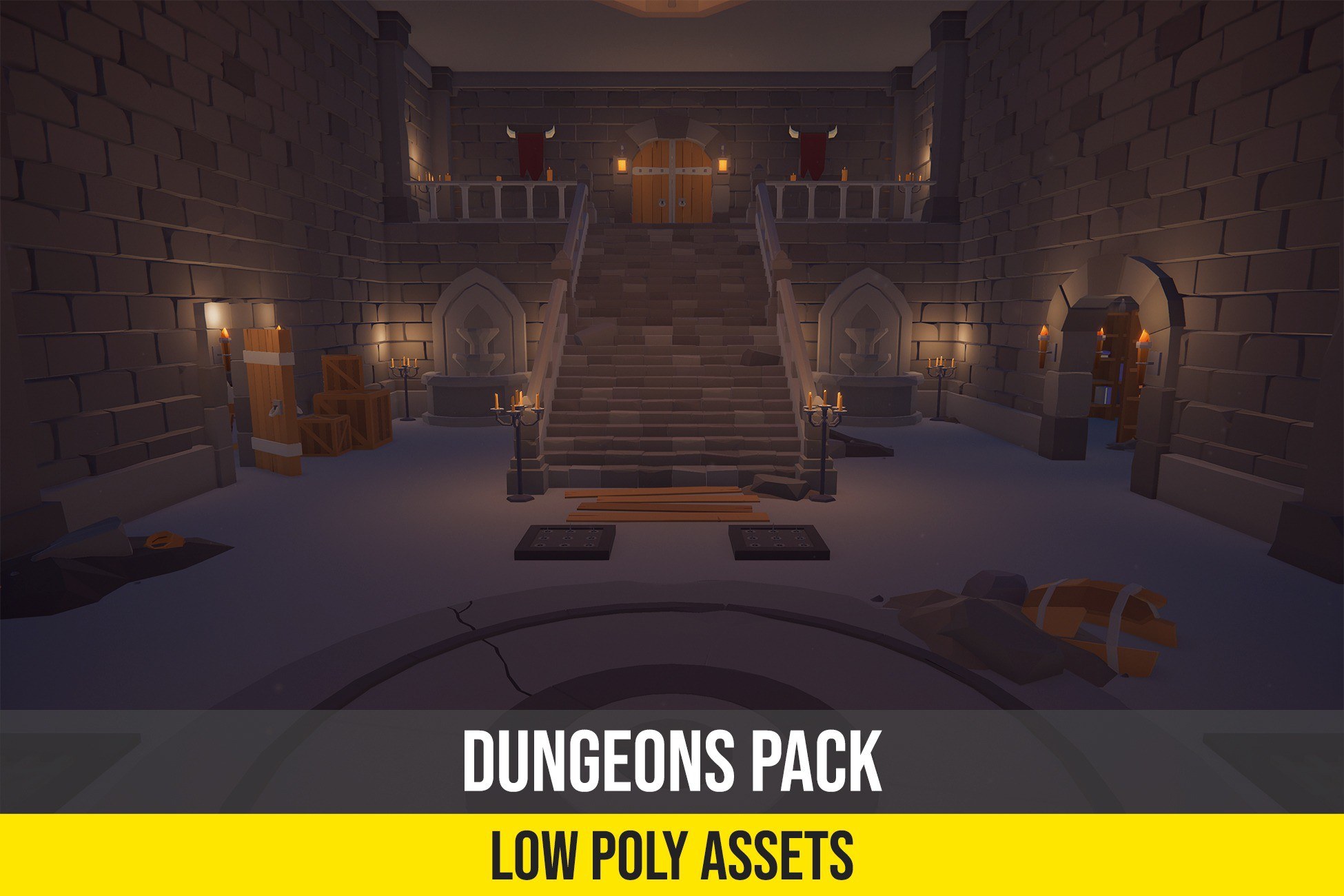 Low Poly Dungeons