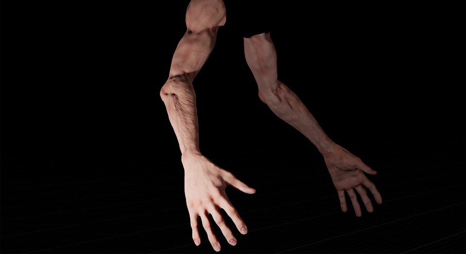 First Person Base Arms Vol. 1 - Skinny Male