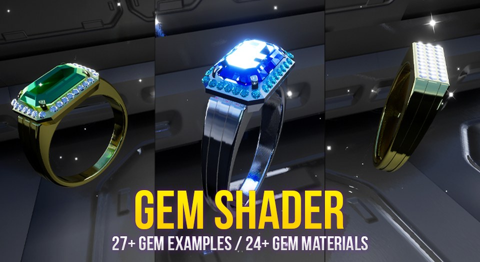Gem(Jewelry) Shader VFX